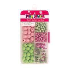 AussieSuperStore Jewellery Making Supplies Play Jewels Bead Box Starfish Play Jewels Bead Box Starfish | Kids Play Jewellery Making Beads Kits 9323823157944 PJC101